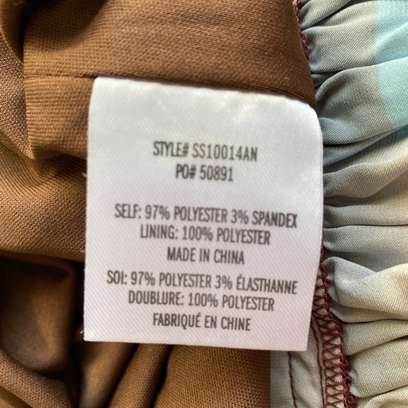 Anthropologie Eva Franco Silky Flounced Midi Skirt - Picture 6 of 7